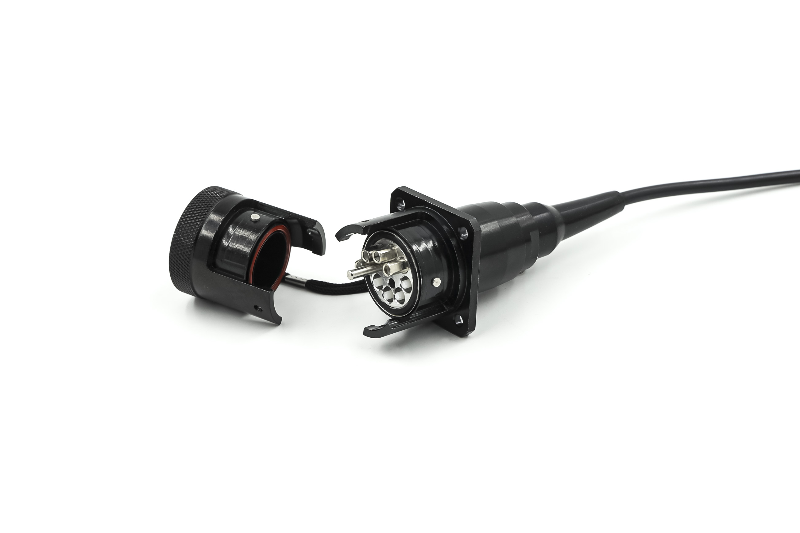 YG Hermaphroditic Outdoor Harsh Environment Harsh TBE 35mm 8 Core IP67 Connector Armored Fiber Optic Patch Cord