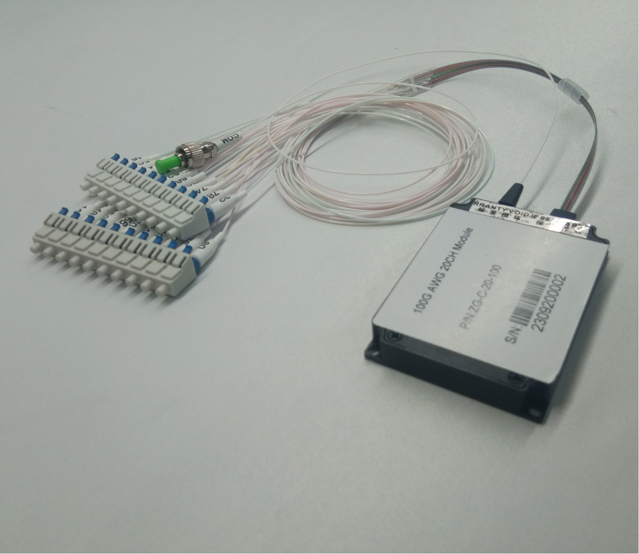 C-Band 50g 80CH Athermal AWG Module in DWDM System 