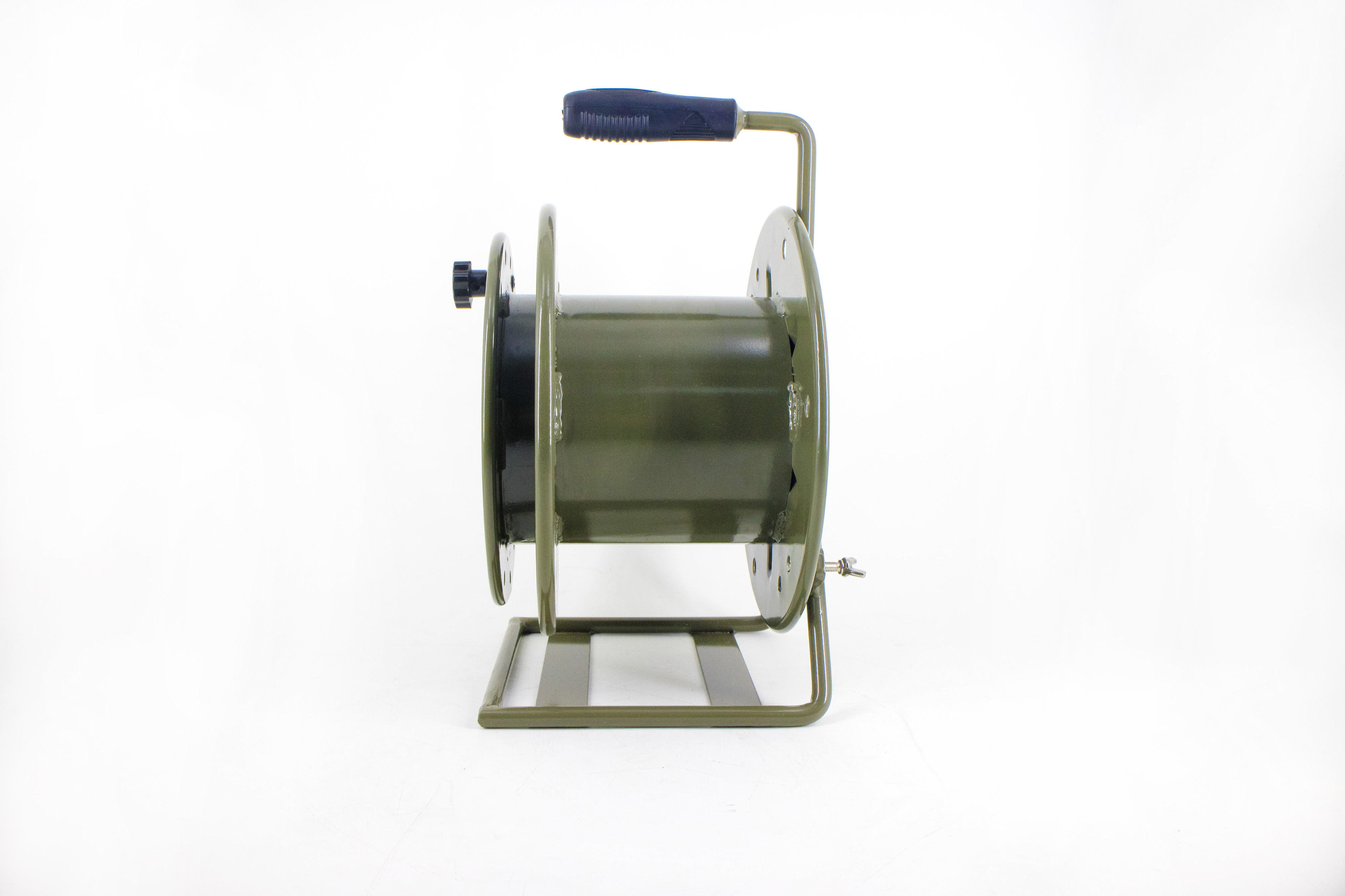 Portable Telecom Outdoor Retractable Fiber Optical Cable Reel