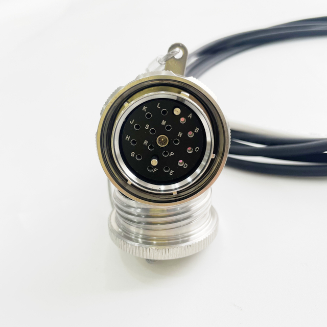 D38999 Series Expanded Beam Fiber Connectors D38999E8 16cores Expanded Beam Fiber Connectors Assamblies