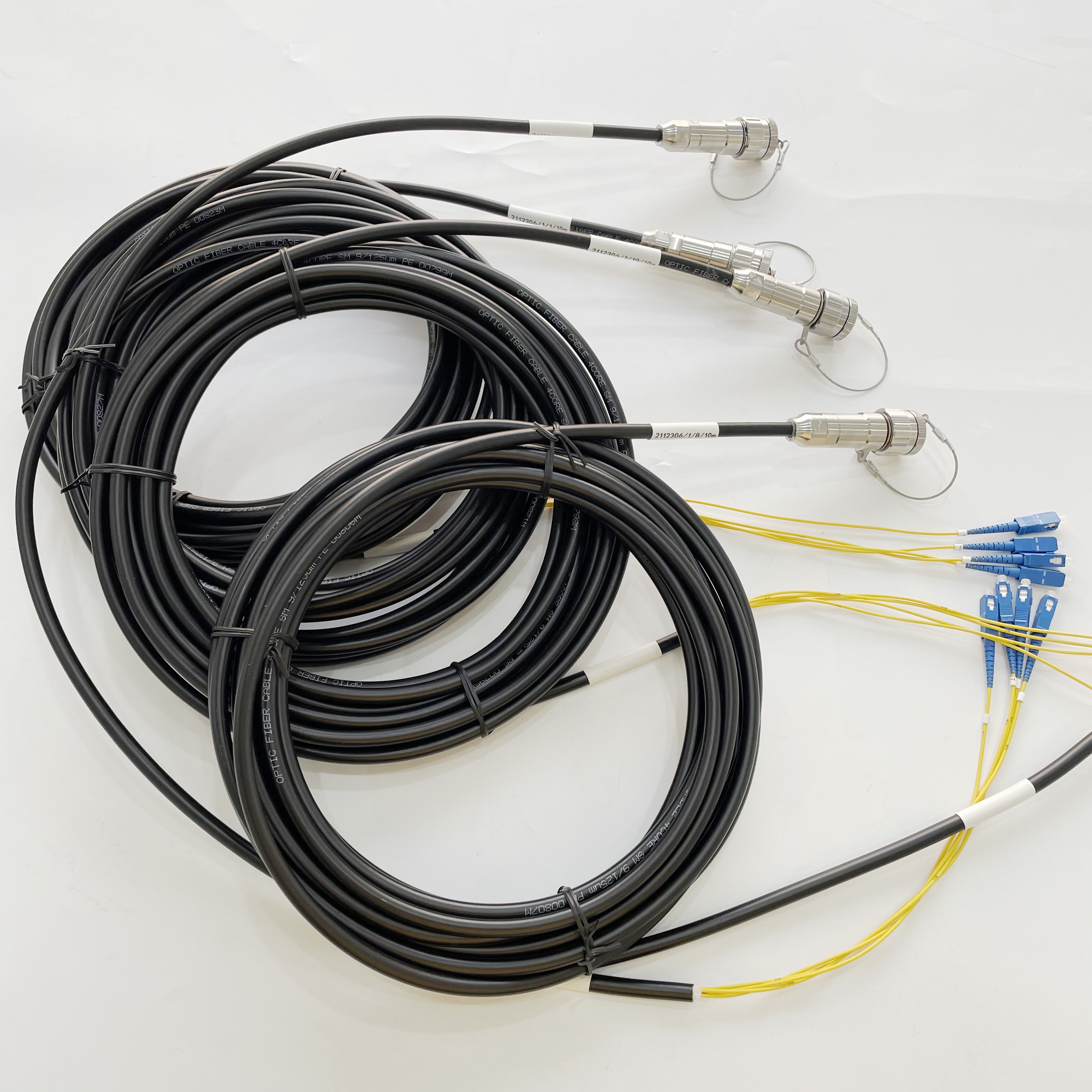  Specilty Mine Using ZLO/ GYD18 Series 4cores Male and Female Fiber Connector ZLO04P ZLO04S /GYD18T4PN GYD18T4SN