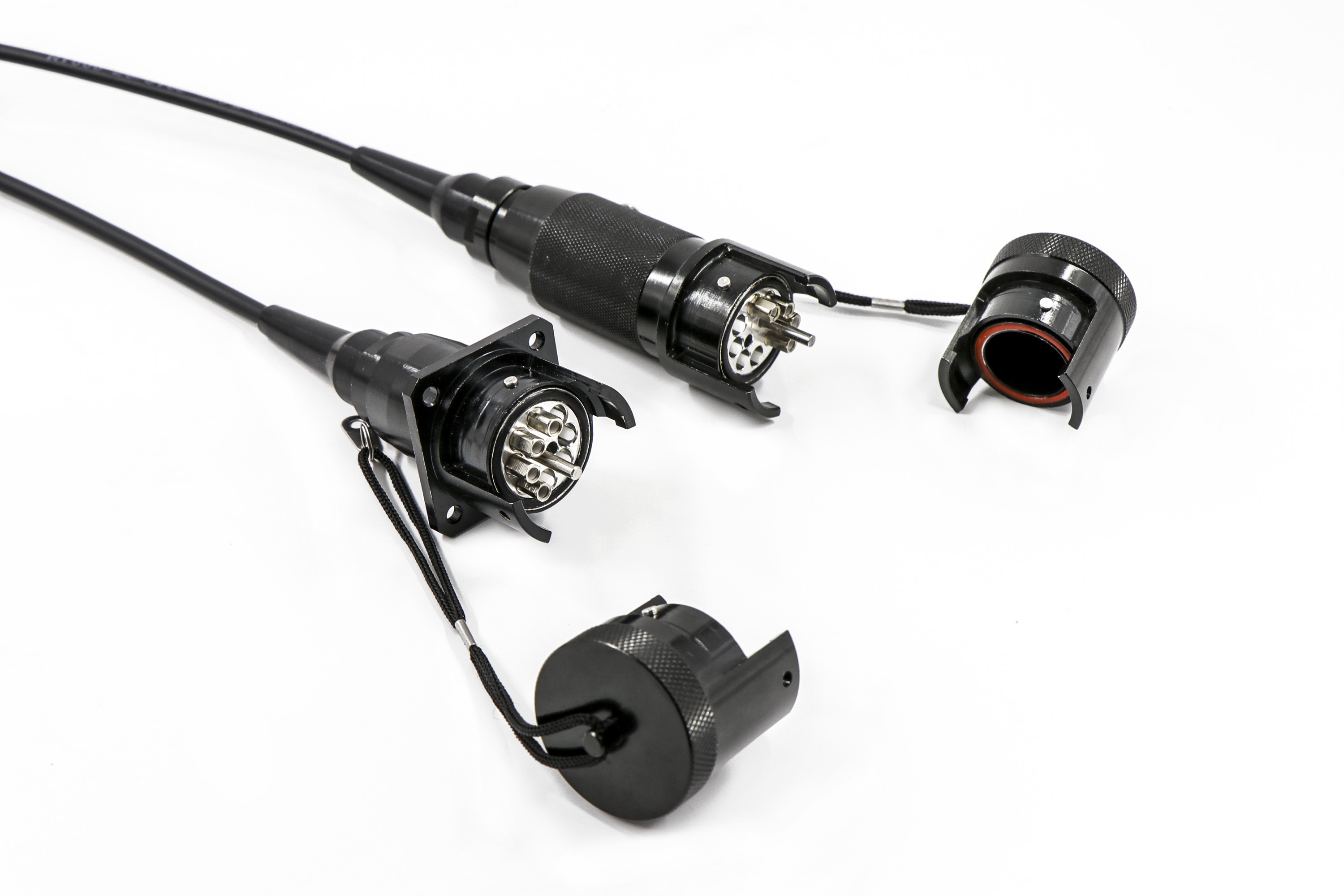 YG Hermaphroditic Outdoor Harsh Environment Harsh TBE 35mm 8 Core IP67 Connector Armored Fiber Optic Patch Cord