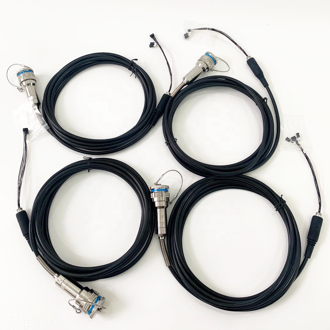 D38999 2FIBER 8POWER Hybrid Connector / D38999 Series Waterproof Optical Cable Assemblies