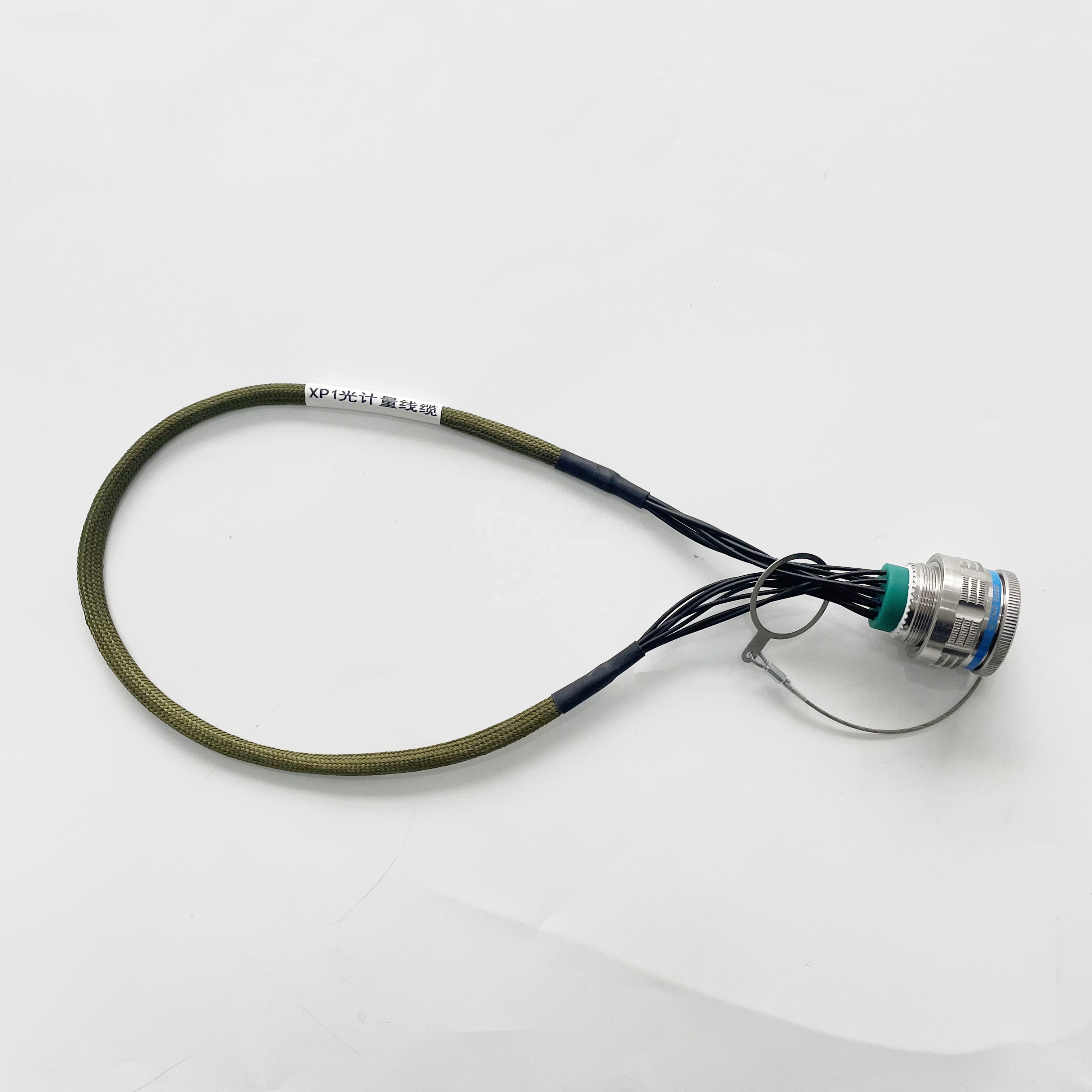 D38999 Series Expanded Beam Fiber Connectors D38999E8 16cores Expanded Beam Fiber Connectors Assamblies