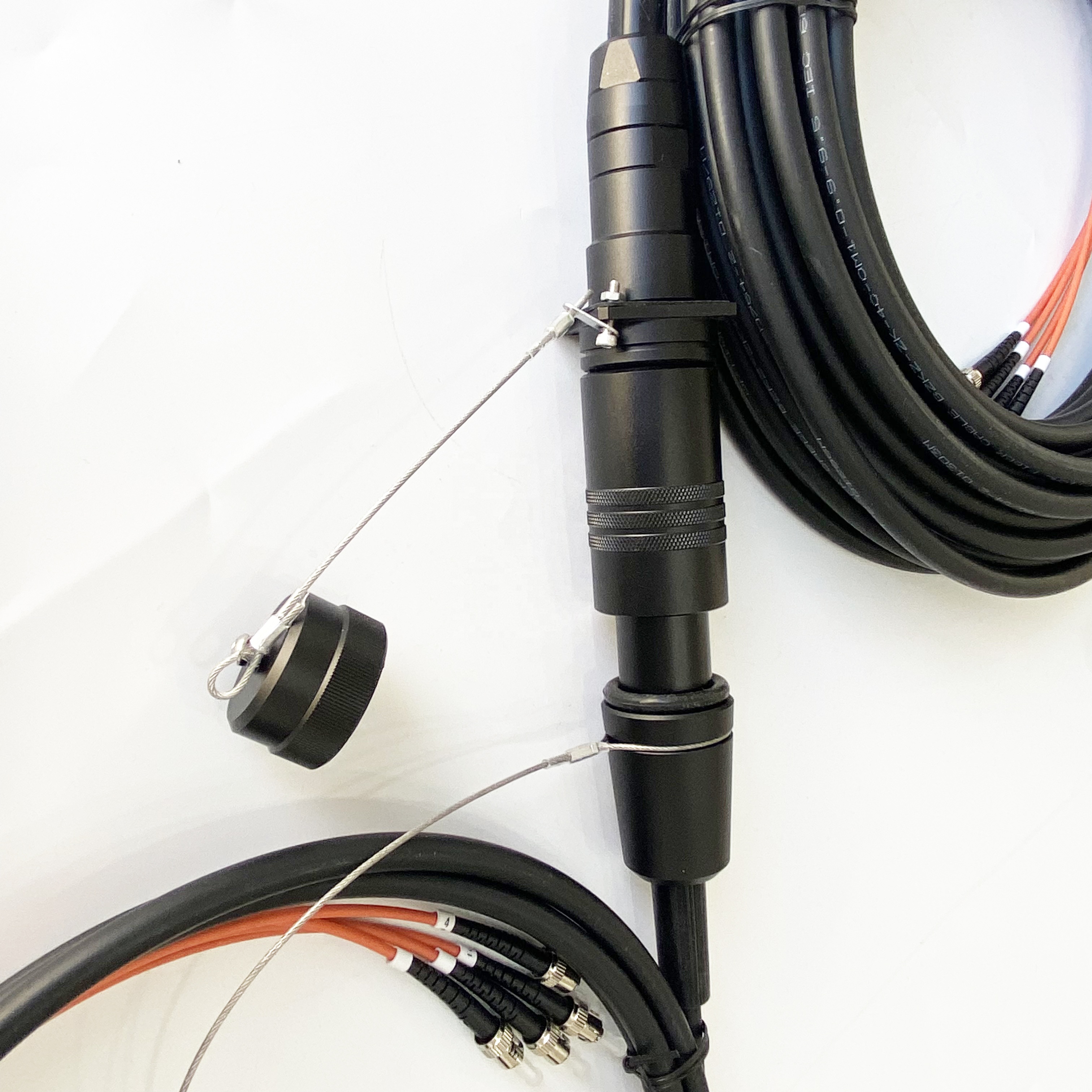 YZG II/ TFOCA Fiber Connectors 6Cores Plug and Socket YZG II/06P YZG II/06S 6CORES PLUG and SOCKET