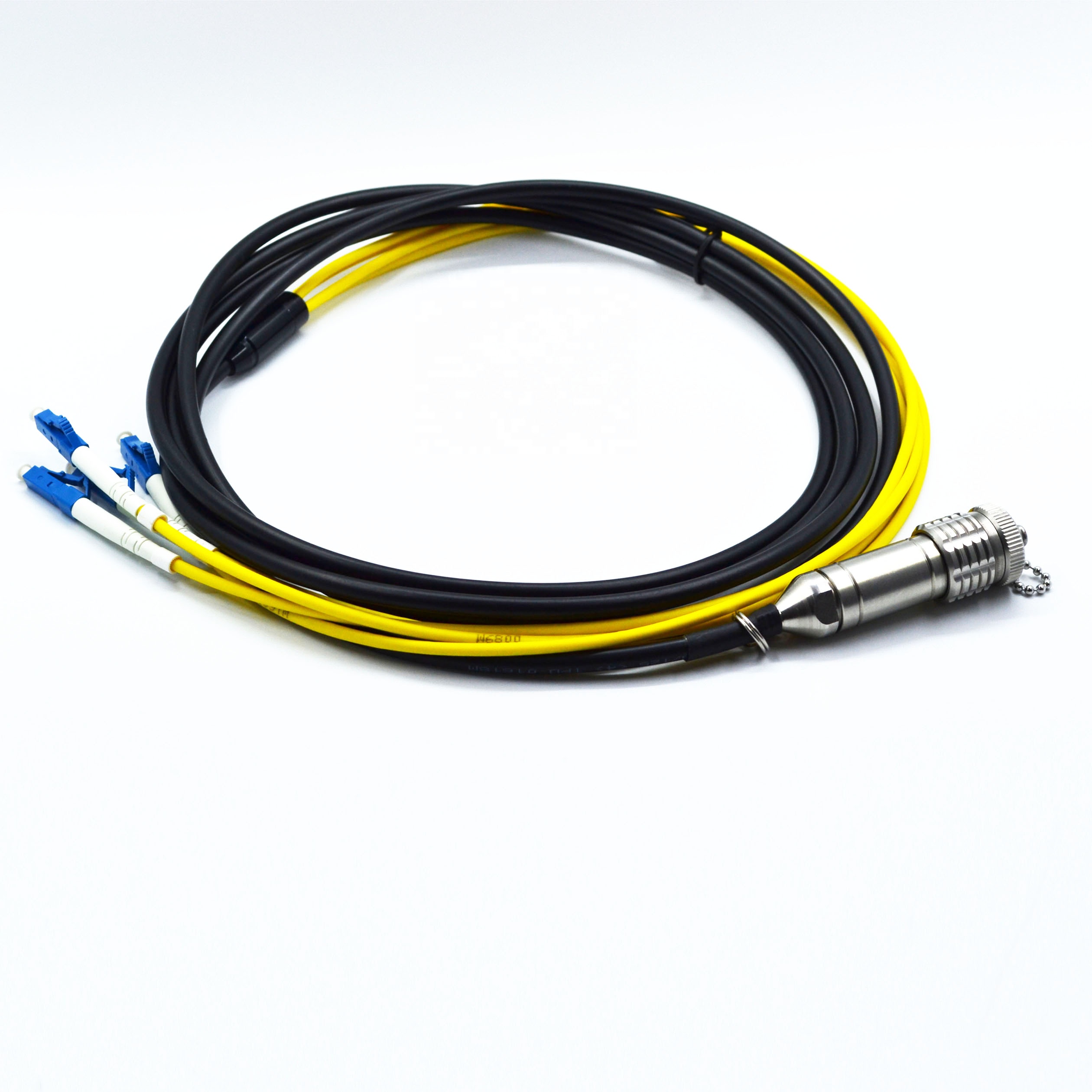Outdoor Waterproof ODC Fibre Connector ODC 4CORES Plug and Socket Cable Assemblies
