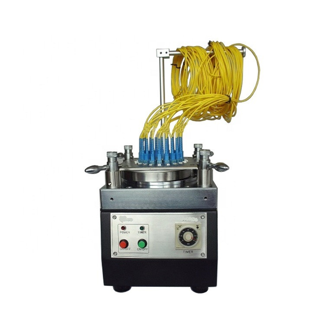 Fiber Optic Polishing Machine Sqaure Corner Press Type , High Capacity Connector Holder