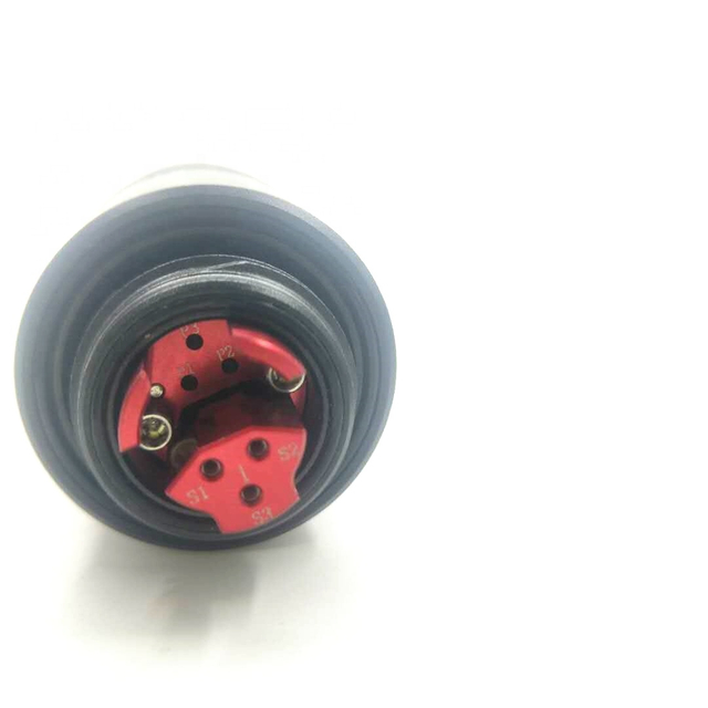 YZG II/ TFOCA Fiber Connectors 6Cores Plug and Socket YZG II/06P YZG II/06S 6CORES PLUG and SOCKET