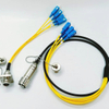 Outdoor Waterproof ODC Fibre Connector ODC 4CORES Plug and Socket Cable Assemblies
