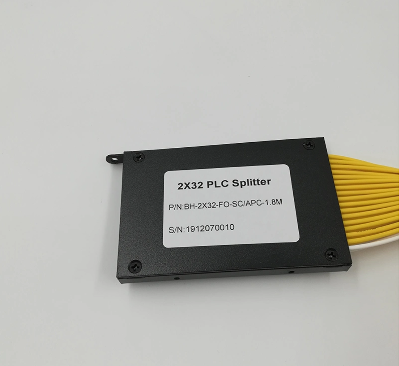 1X32 2X32 Ruggedized Metal PLC Fiber Splitter Sc APC 