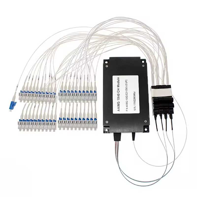 C-Band 50g 80CH Athermal AWG Module in DWDM System 