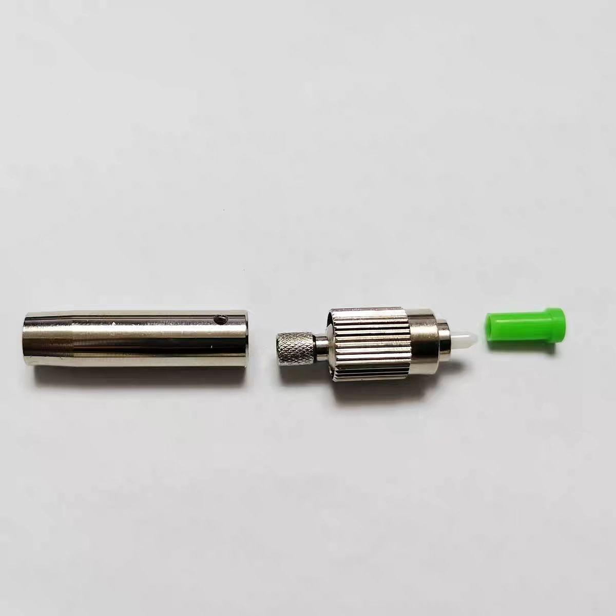High temperature FC ALL METAL FC/ST/ LC/SC Series Fiber Connectors Make Cables Assembly
