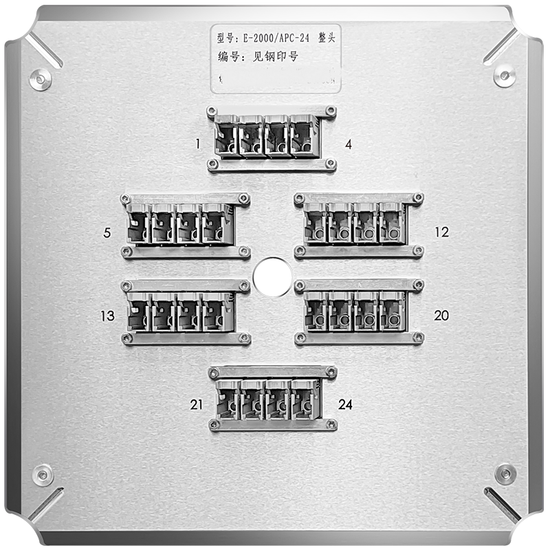 E2000/APC-24 Polishing Fixture for E2000/APC fiber connectors 