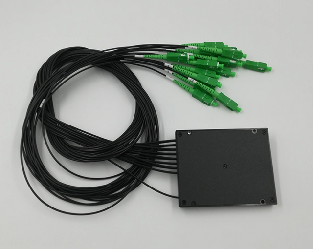 PLC Fiber Splitter, Splice/Pigtailed ABS Module, 2.0mm, SC/APC, Singlemode